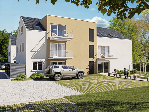 Moderne Neubauwohnung mit exklusivem Charme und Blick ins Grüne!