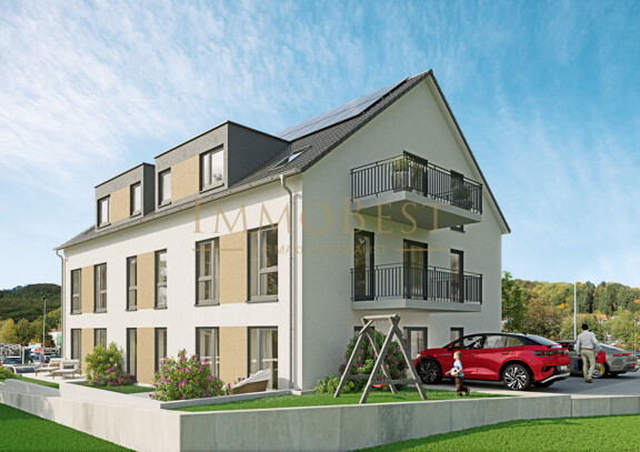 Wohnen im energieeffizienten Neubau mit Balkon und Aufzug! Energieeffizienzhaus 40! Förderfähig! 2