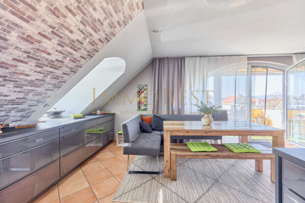 Küche- und Essbereich