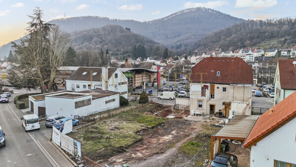 Rückansicht Grundstück