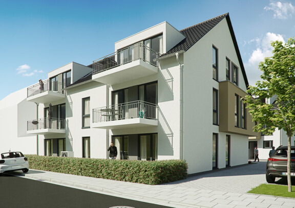 Auch als Kapitalanlage - Erdgeschosswohnung mit gehobener Ausstattung. 
Bezugsfertig Dezember 2024 2