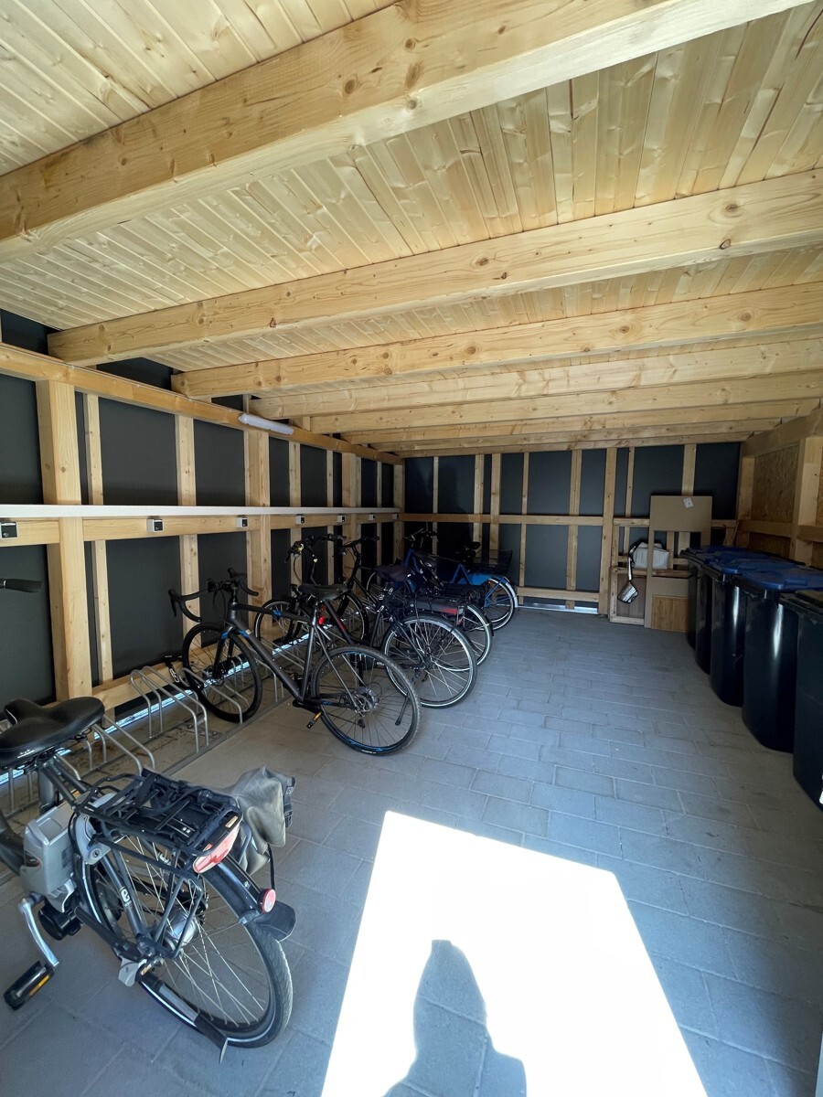Fahrradschuppen