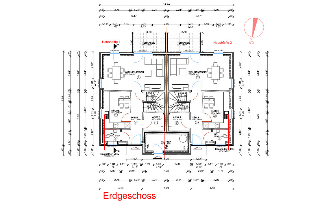 Grundriss Erdgeschoss