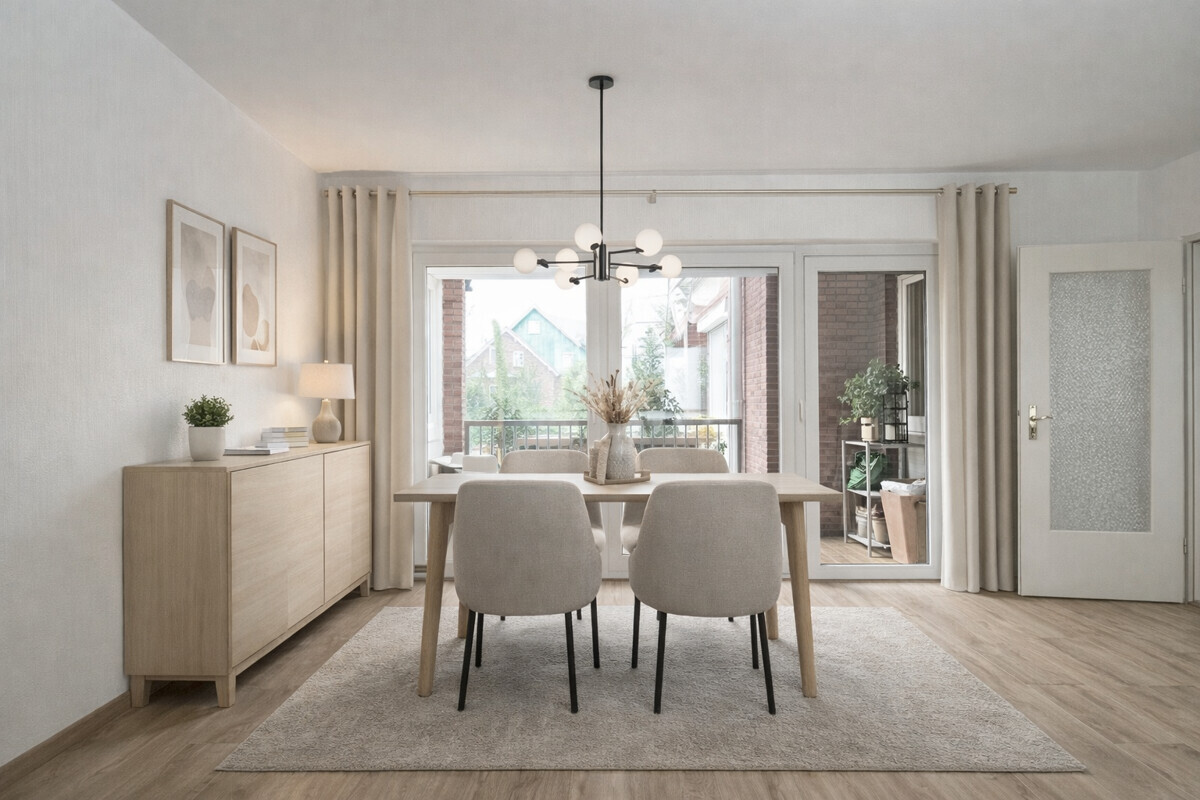 KI Alternative Einrichtung Essbereich