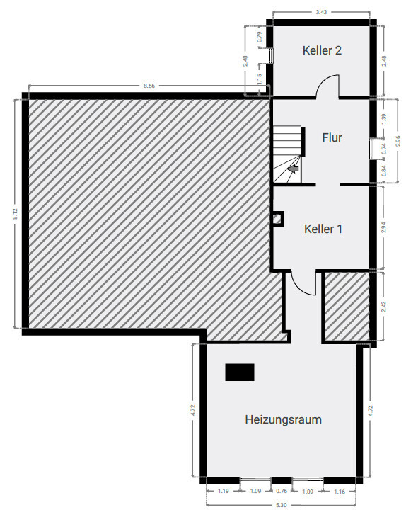 Grundriss Keller