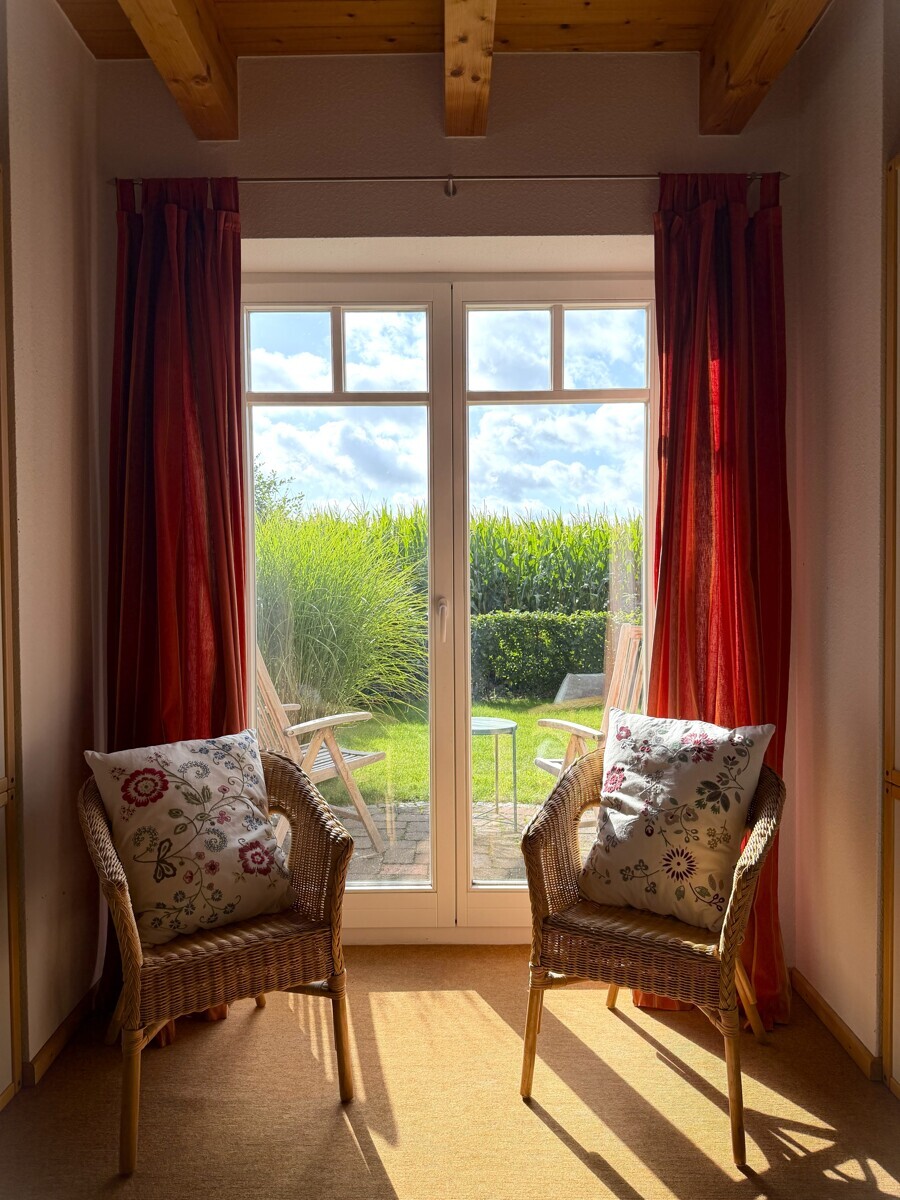 Ausblick Schlafzimmer EG