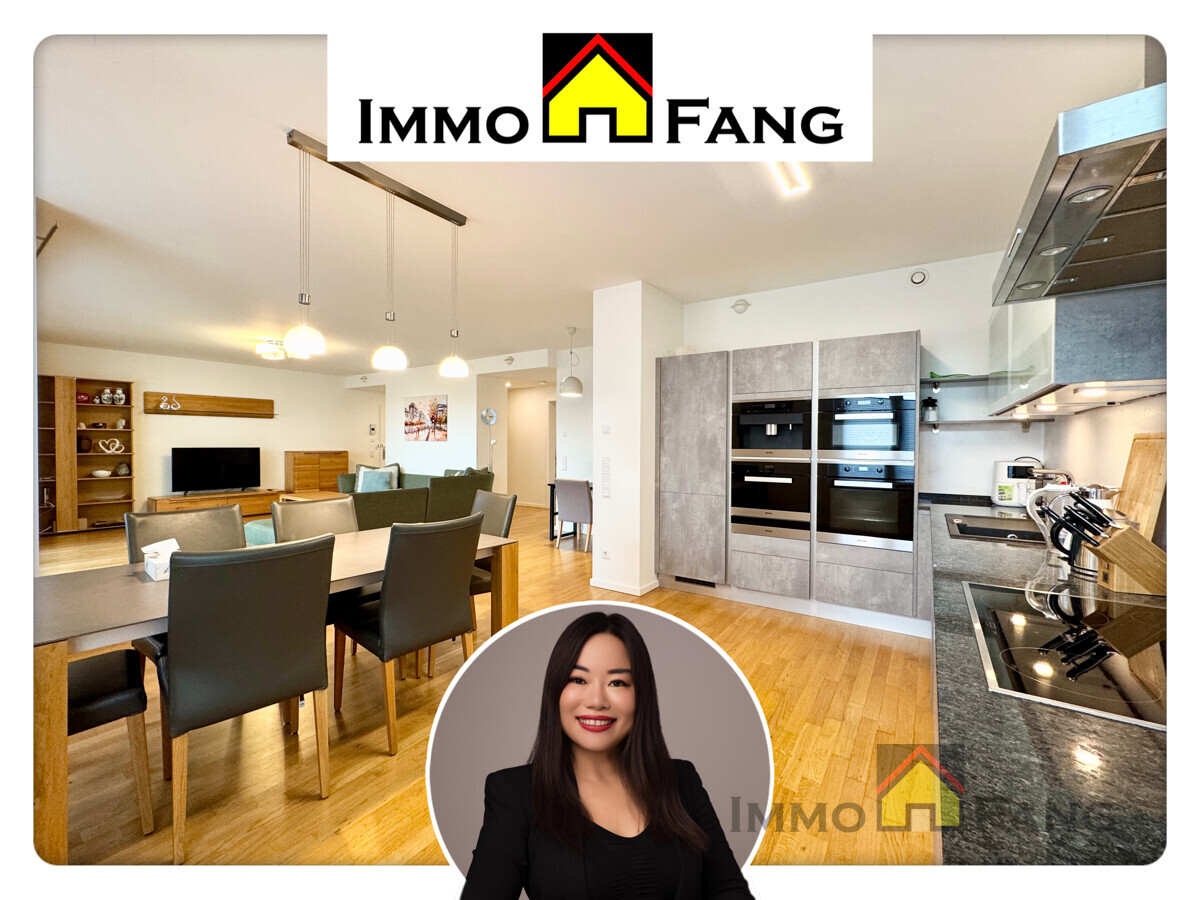 Hell und modern möblierte 4-Zimmer-Wohnung in Düsseldorf Grafental zur Miete - Foto 2