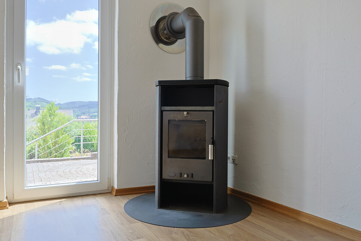 Kamin im Wohnzimmer