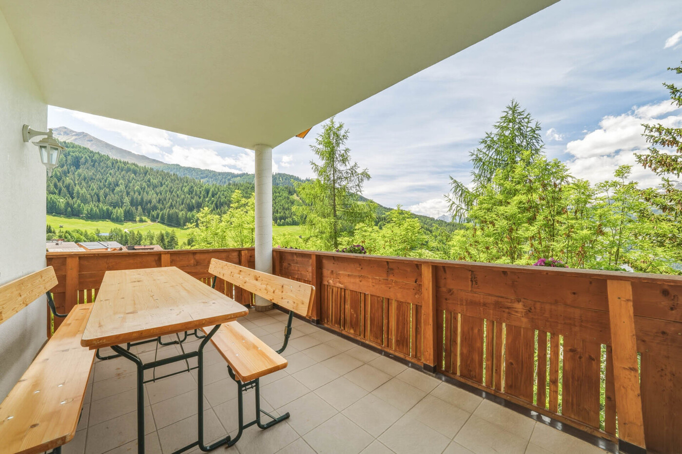 Balkon / Erdgeschoß