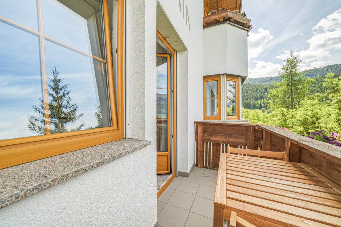 Balkon / Erdgeschoß