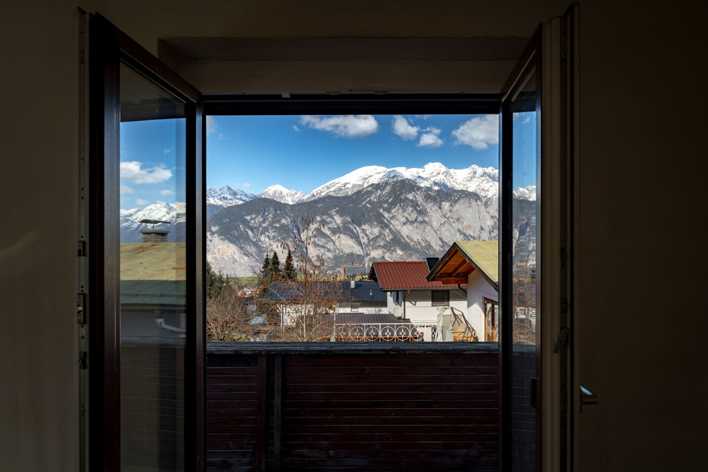 Ausblick Schlafzimmer
