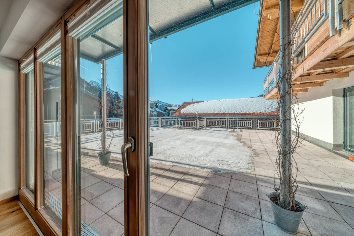 Doppelhaus 2 - Terasse