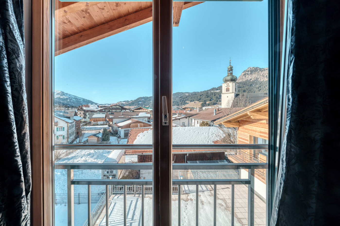 Doppelhaus 1 - Schlafzimmer 2 Aussicht