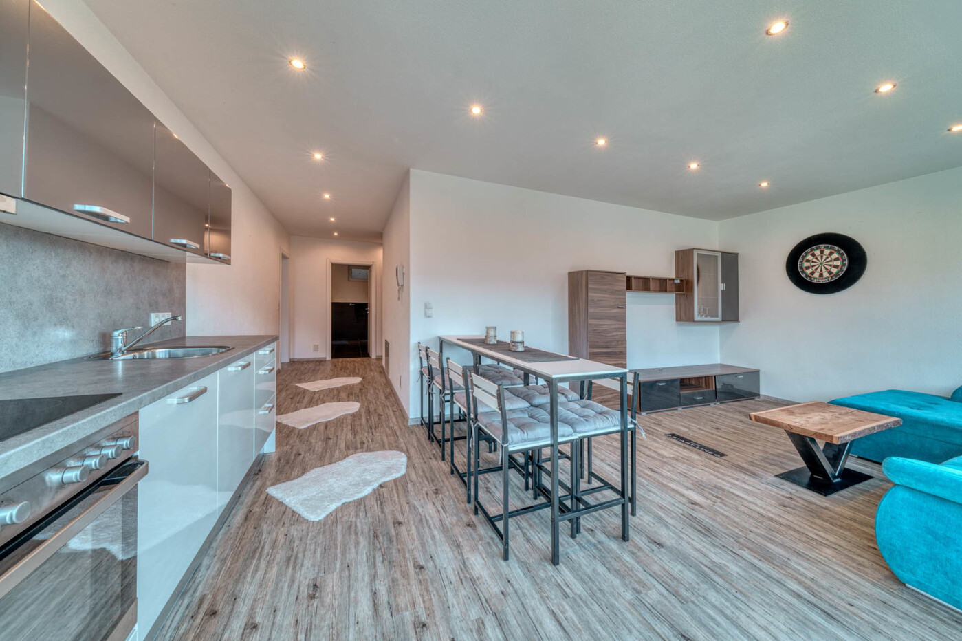 Wohnung 2 - Wohnen/Essen/Kochen