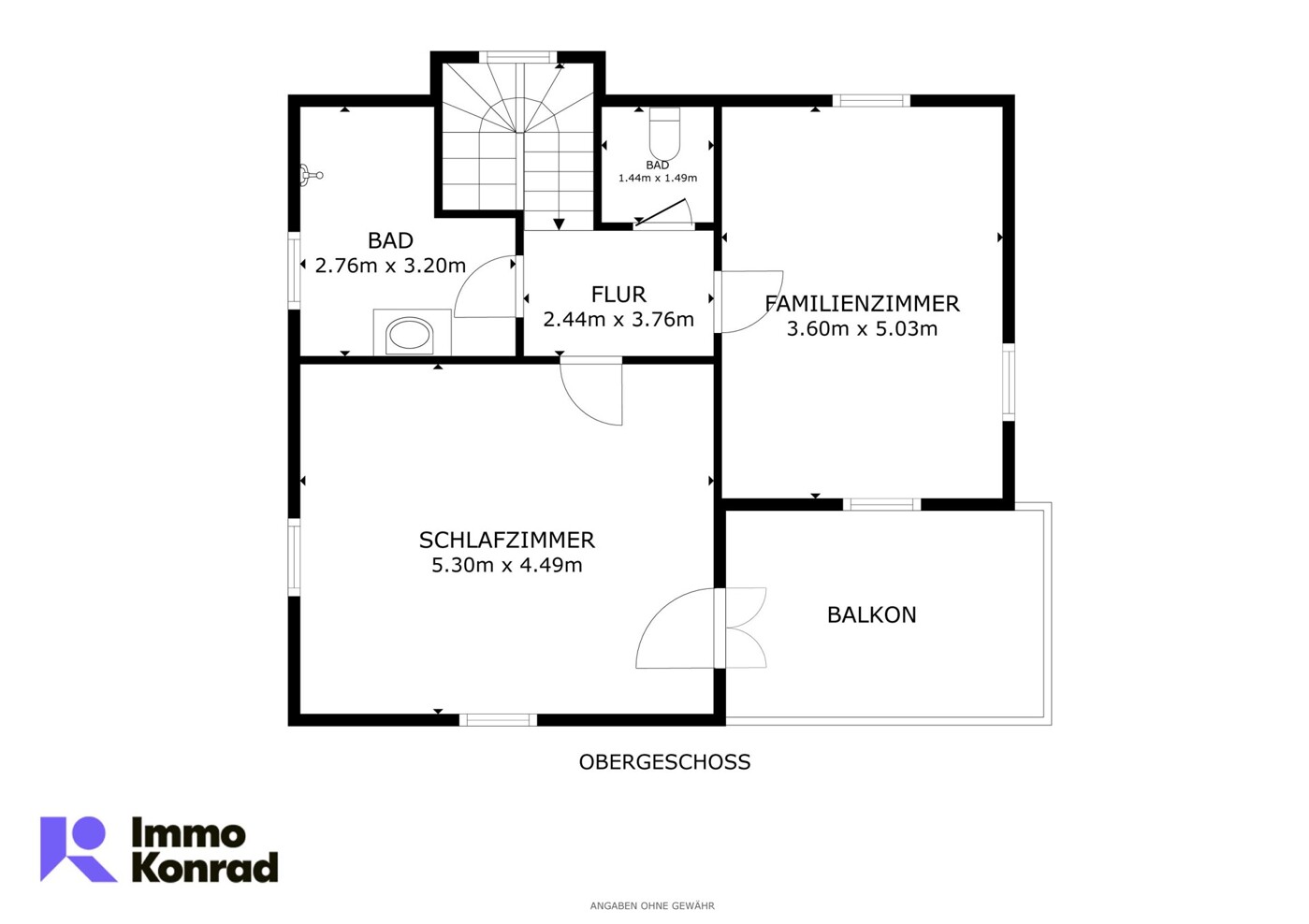 Grundriss-Obergeschoss