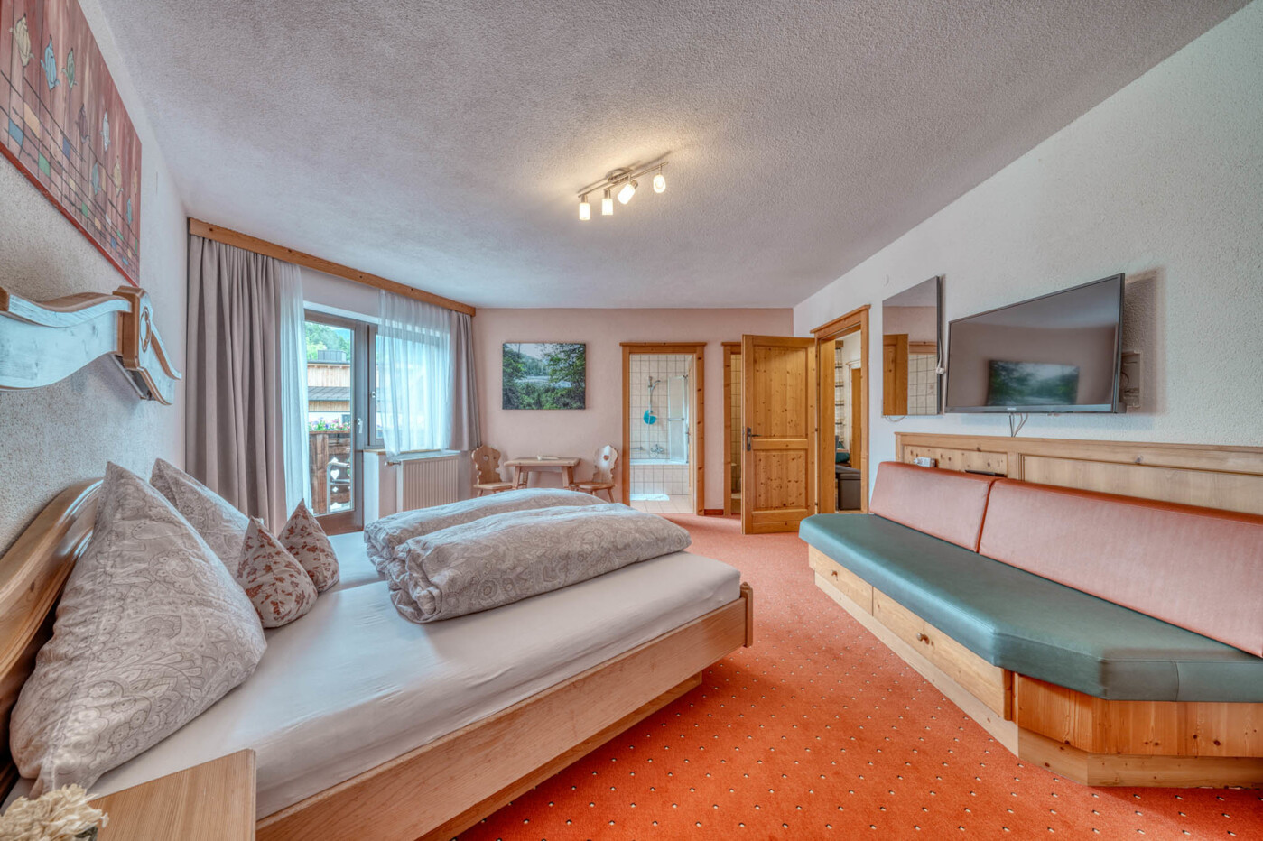 Apartment 3 - Schlafzimmer 1