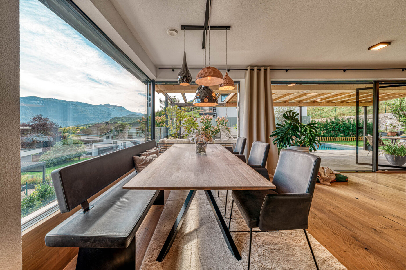 Koch- und Essbereich