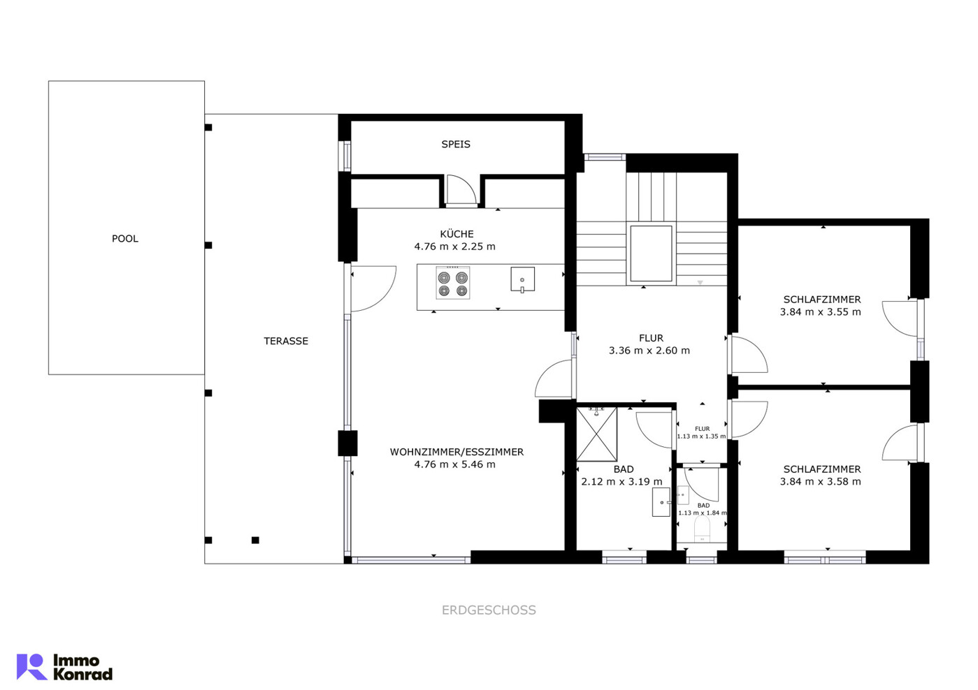 Grundriss Erdgeschoss