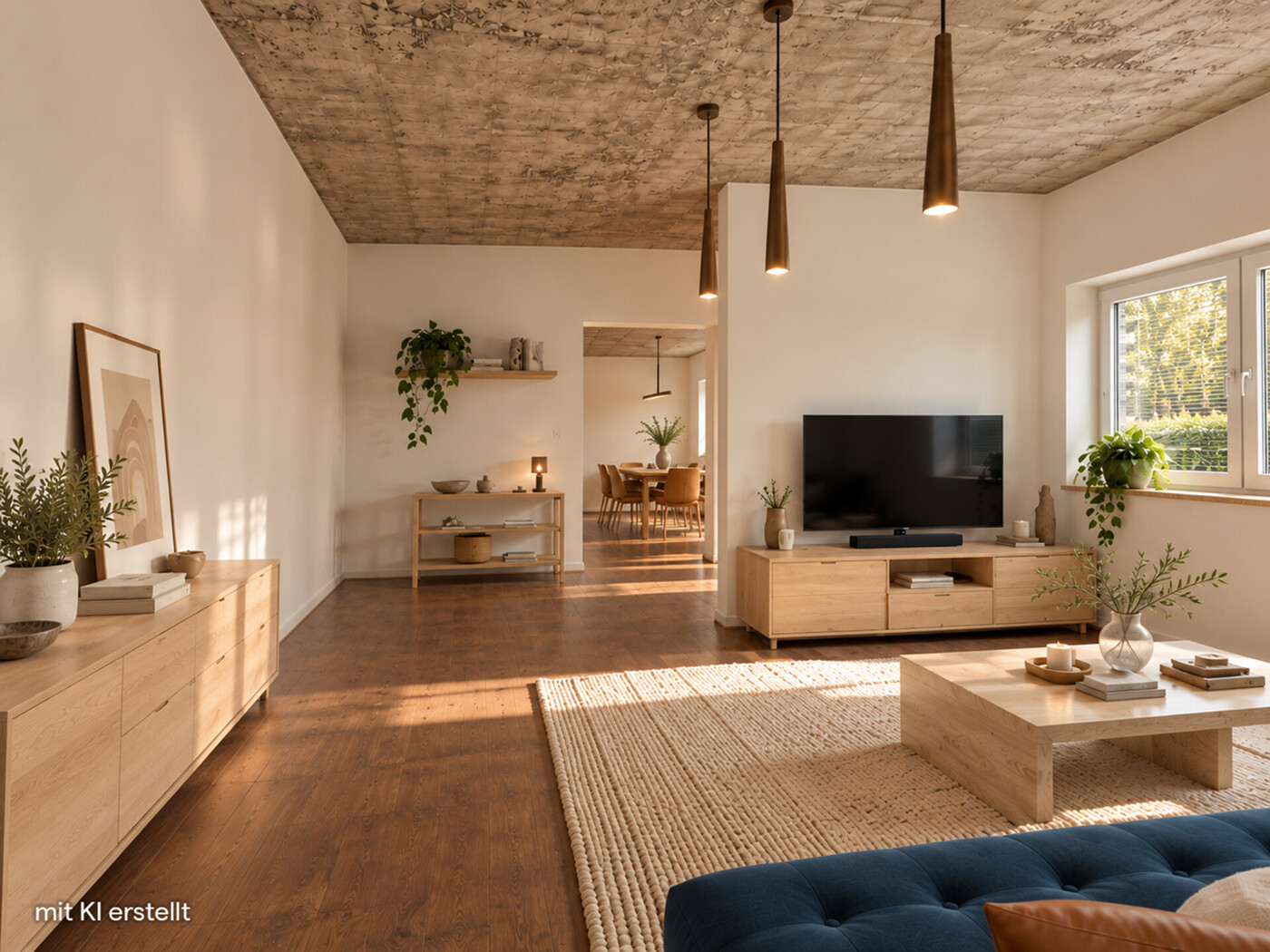 Umbau Variante 2: Wohnzimmer