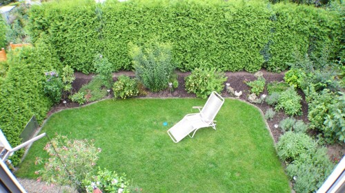 Sicht vom Südbalkon