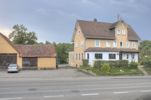 Ansicht Scheuene - Haus