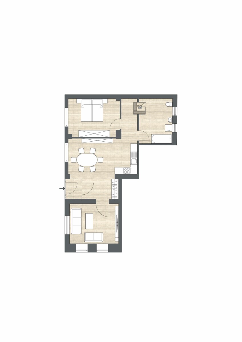 Erdgeschoss-WE 1