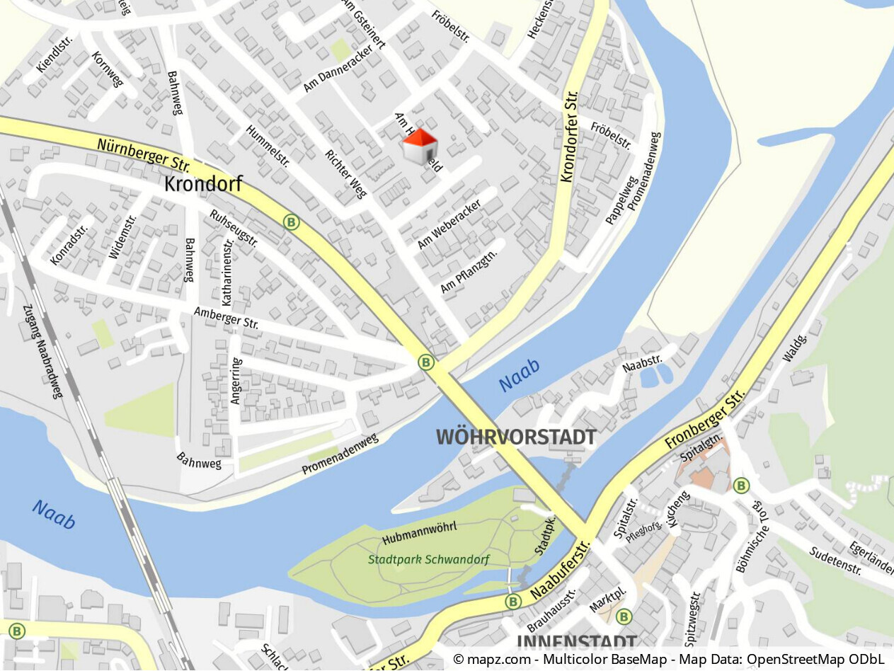 Geolyzer Kartenausschnitt