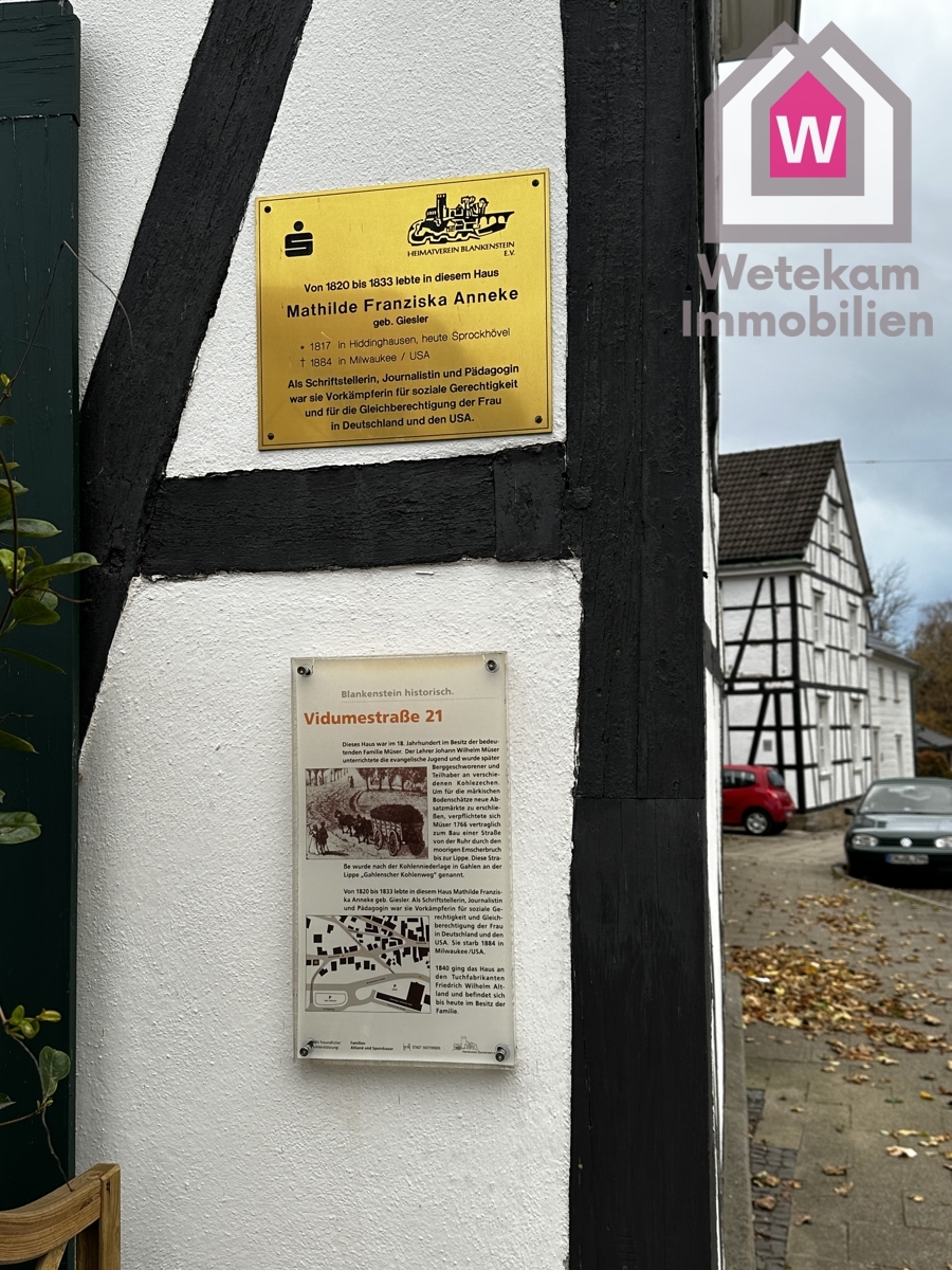 Blankenstein historisch - Wetekam Immobilien GmbH