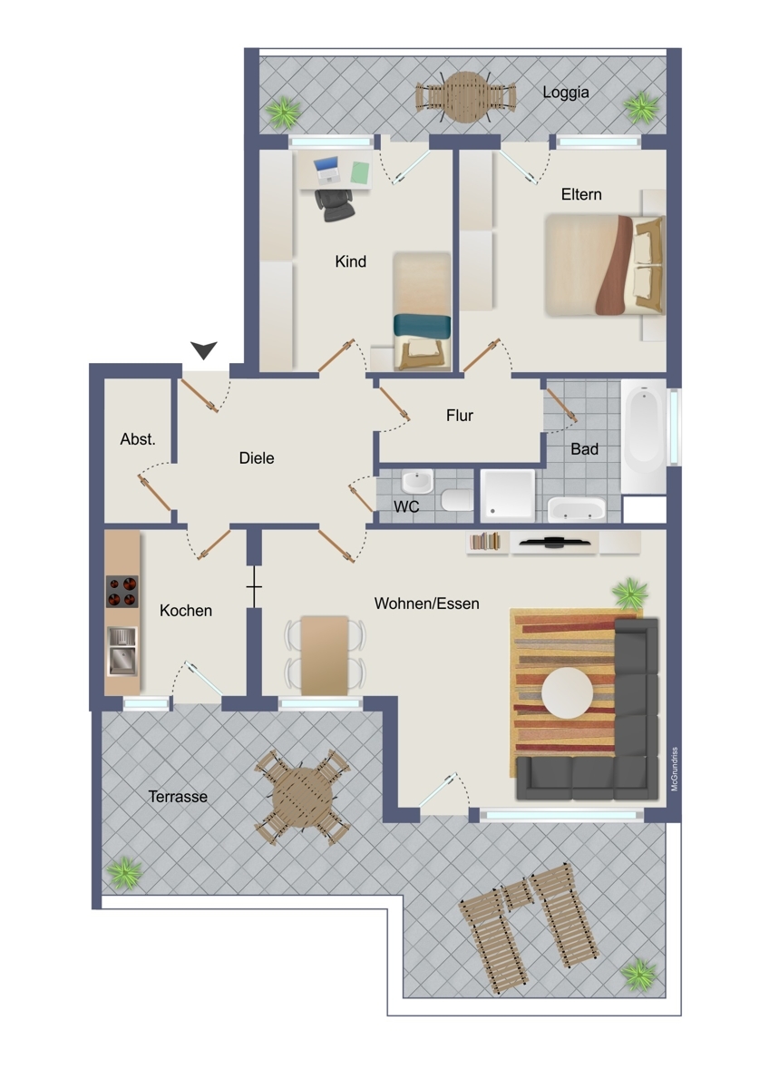 Grundriss - Wetekam Immobilien GmbH