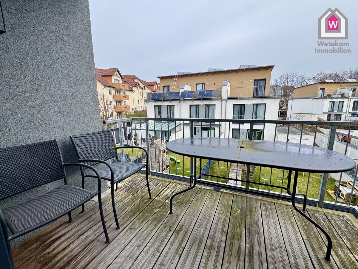 Balkon  Maisonettewohnung Hattingen Wetekam Immobilien GmbH