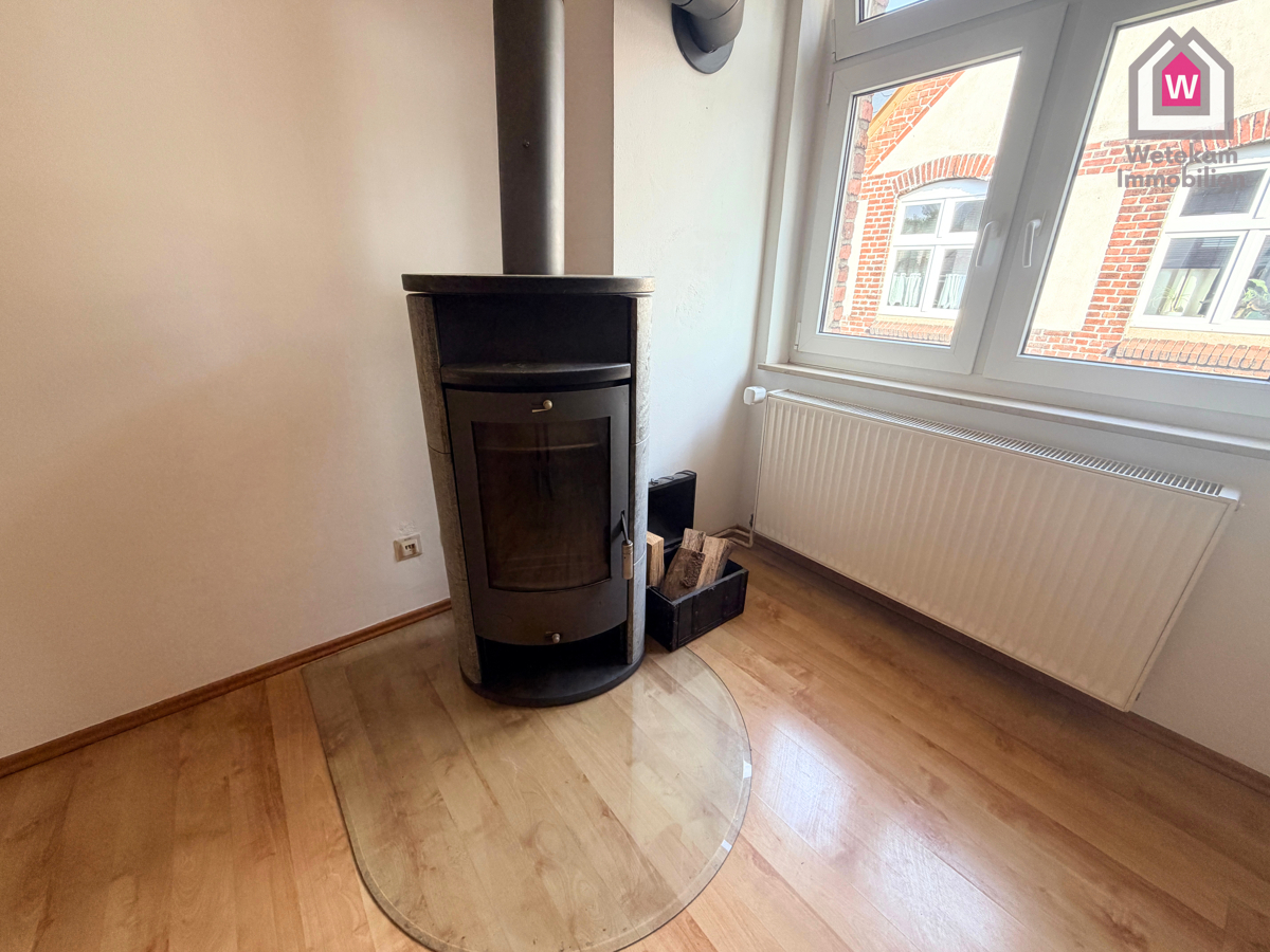 Kamin im Wohnzimmer OG