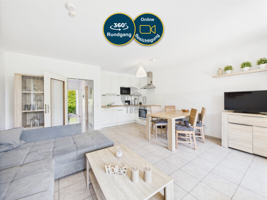 Wohnbereich & Küche