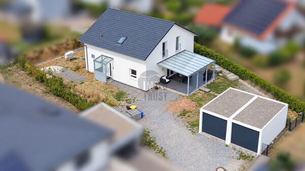 Haus Vogelperspektive