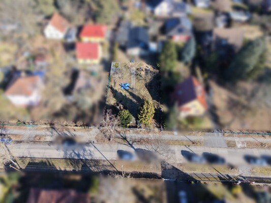 Drohnenansicht Lage Grdstk 