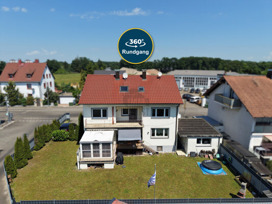 Rückansicht Haus