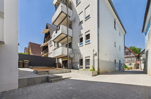 Hinteransicht Balkone