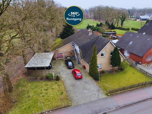 Drohnenaufnahme Frontal