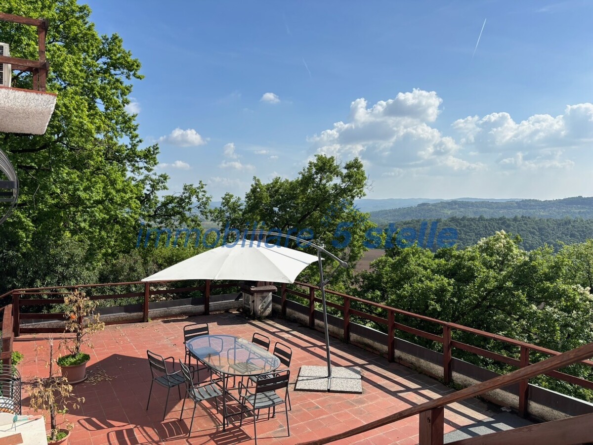 vista dalla terrazza