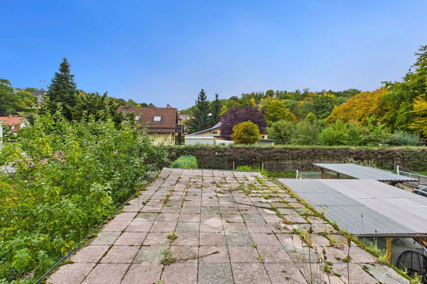 mögliche Dachterrasse