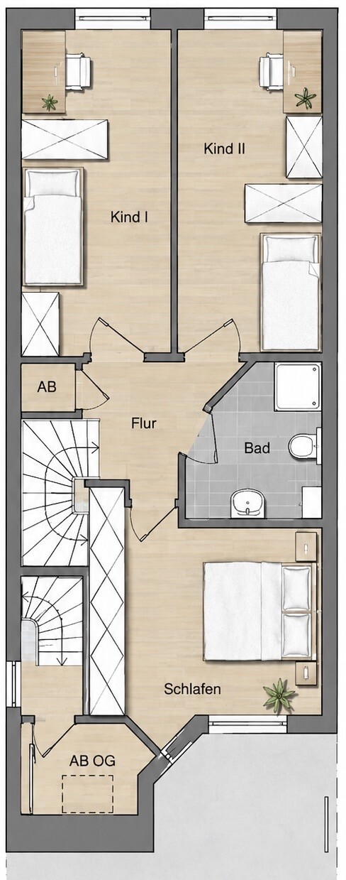 Grundriss OG, Abb. ähnlich