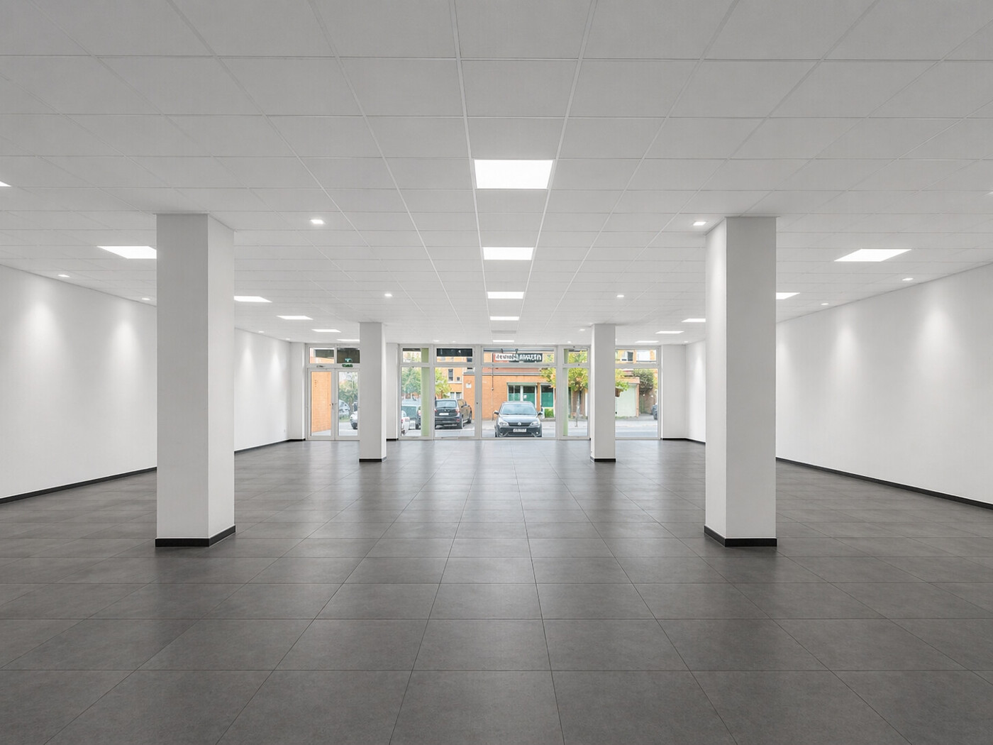 Showroom nach Renovierung