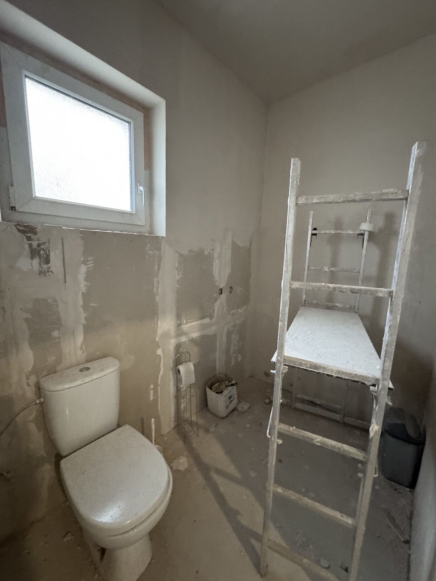 Wohnung EG: Rohbau