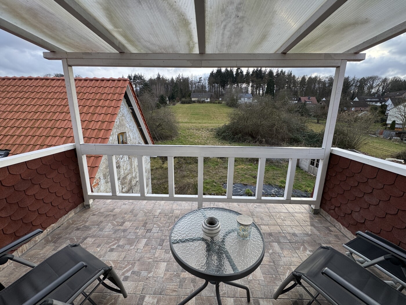 Wohnung DG: Balkon
