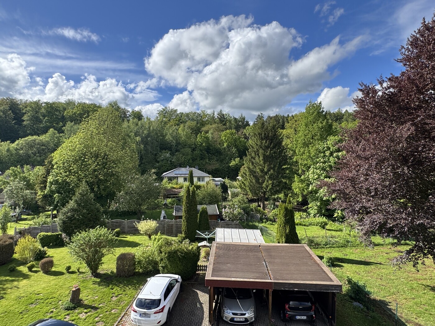 Ausblick aus dem Küchenfenster