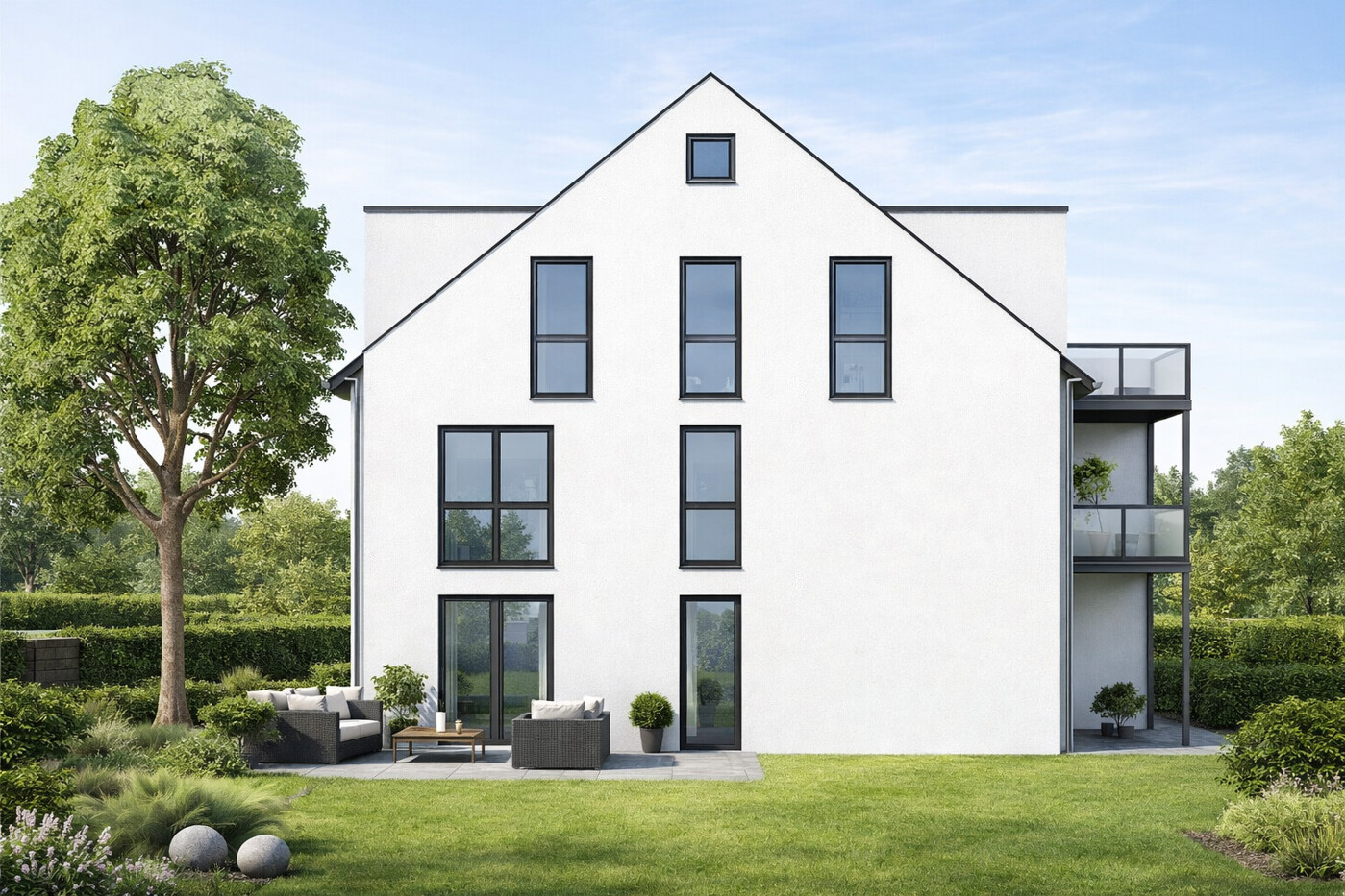 Visualisierung: Hausansicht