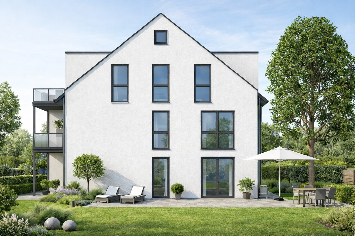 Visualisierung: Hausansicht