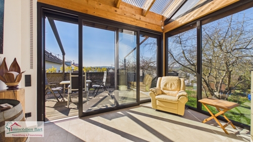 sonniger Wintergarten