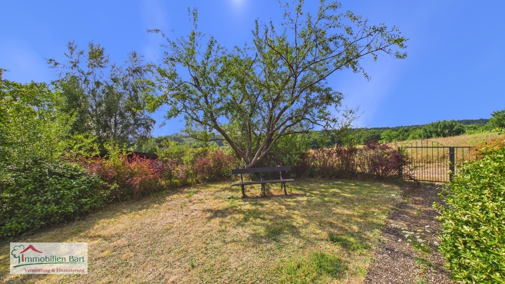 Garten Ausblick in die Natur