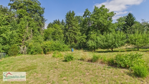 Garten und Zugang zum Wald