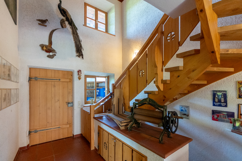 Zugang in das Obergeschoss